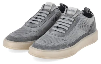 Productafbeelding van Palado Herren Low Sneaker, grijs, leer en textiel, maat: 46