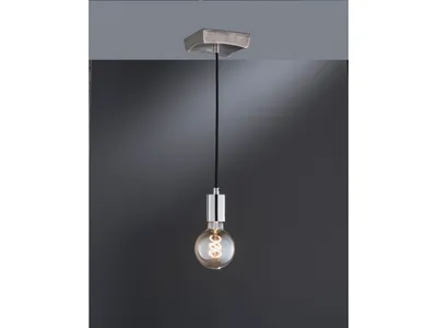 Produktbild von Retro Schnurpendel für E27 Birnen, Hängelampe im Industrial Design, Lampenkabel