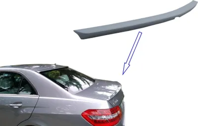 Zdjęcie produktu dla Spoiler bagażnika Mercedes E-Class W212 2009+ Spoiler bagażnika Sport Design