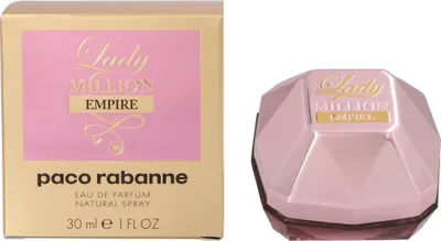 Produktbild von Rabanne Lady Million Empire, Frauen, 30 ml, Spray, ALCOHOL DENAT., PARFUM (FRAGRANCE), AQUA (WATER), LIMONENE, ETHYLHEXYL METHOXYCINNAMATE,..., 1 Stück(e)