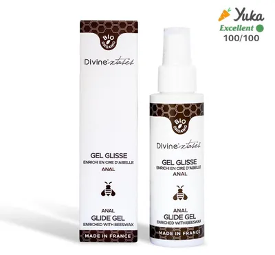 Obrázek produktu pro Divinextases bio anální lubrikační gel s bambuckým máslem - 100 ml