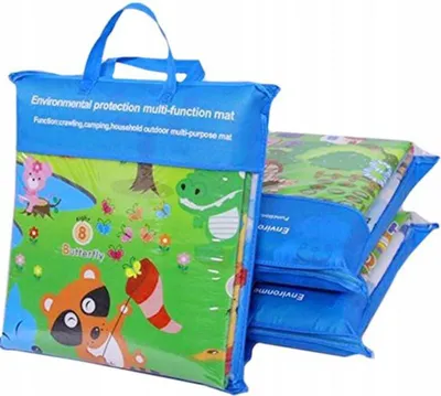 Immagine prodotto di Tappetino in schiuma per bambini, 200 x 180 x 0,5 cm - tappetino da gioco educativo double face