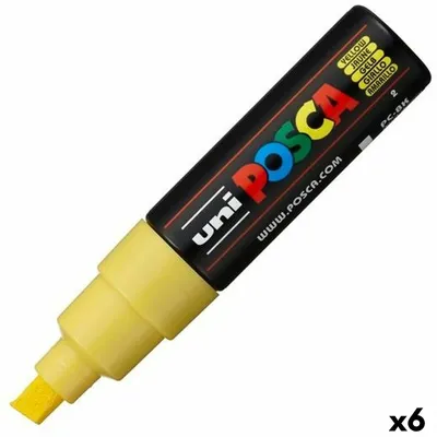 Produktbild von Filzstifte POSCA PC-8K Gelb 6 Stück