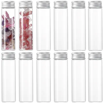 16 Glasvorratsgläser 50 ml mit Schraubdeckel, transparent