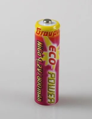 Imagen del producto de GRAUPNER - Pila AA ECO-Power, 1,2V / 800mAh, precio por unidad