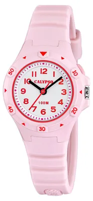 Produktbild von Calypso Armbanduhr Kinder Jugend Analog Kautschuk Fashion Uhr rosa UK5846/1