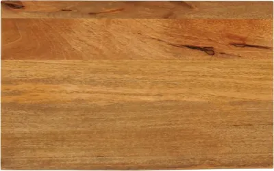 Produktbild von 2025 cloris Tischplatte mit Baumkante 50x40x3,8 cm Massivholz Mango - Tischplatten Sale1682708 1parcel