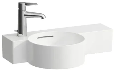 Produktbild von LAUFEN LF HWB VAL o.HL m.ÜL 550x315 Ablage rechts LCC weiß