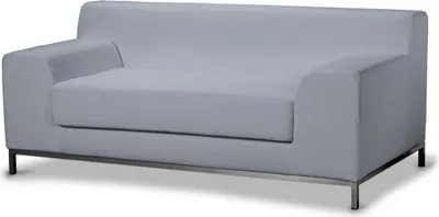 Produktbild von Dekoria Bezug für Kramfors 2-Sitzer Sofa, steingrau, Sofahusse, Kramfors 2-Sitzer