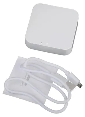 Productafbeelding van Zigbee hub - Smart home hub - Tuya Smart Life - Zigbee 3.0 gateway - Tot 50 apparaten - Zonder bedrading