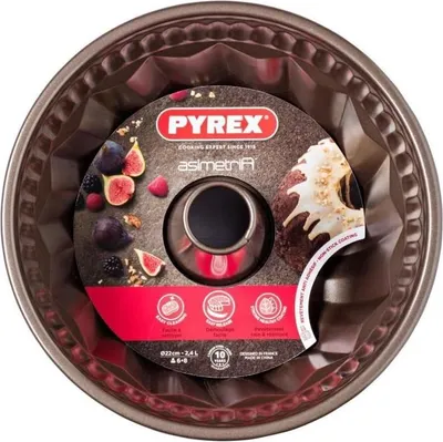 Image de Moule à Kouglof Pyrex, Métal Antiadhésif, 22 cm