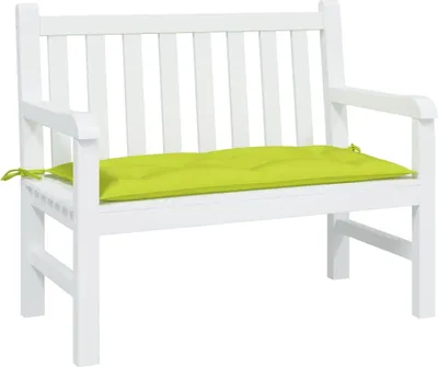 Produktbild von vidaXL Gartenbank-Auflage Knallgrün 100x50x7 cm Oxford-Gewebe
