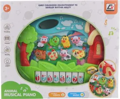 Obrázok produktu pre Klavír so zvieratami na batérie