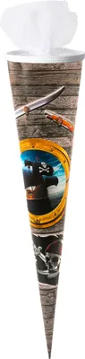 Produktbild von Goldbuch Schultüte Piraten! 3D rund - 85cm
