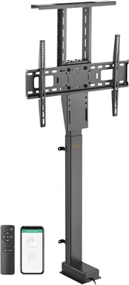 Produktbild von Elektrischer TV-Lift für den Einbau in Möbel – TV-Lift, elektrisch mit Smart-Home-Funktion – Steuerung über Tuya – App und Fernbedienung – für Fernsehgeräte