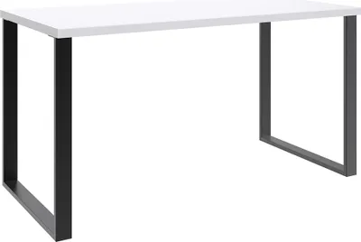 Produktbild von Schreibtisch 140cm in weiß, HILLSTON-43