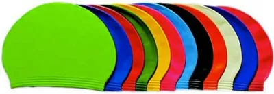 Produktbild von Ology Latex Badekappe Mehrfarbig  Mehrfarbig One Size