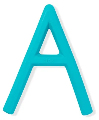 Zdjęcie produktu dla Ark Therapeutics, zabawka do gryzienia w kształcie litery "A" – sensoryczna zabawka do żucia. Narzędzie do żucia w kształcie litery, z długimi elementami umożliwiającymi dotarcie do zębów, dostępne w 3 stopniach twardości.