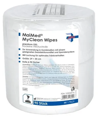 Produktbild von MaiMed® MyClean Wipes premium Desinfektionstücher XXL, 90 Blatt