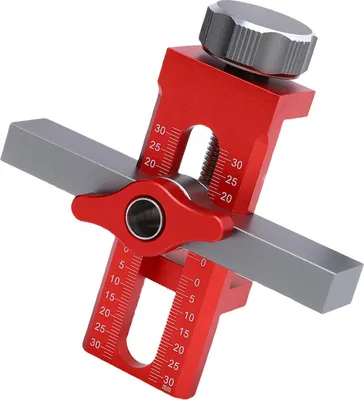 Zdjęcie produktu dla Pozycjoner do montażu drzwi szafy Regulowane narzędzie do montażu drzwi szafy ze stopu aluminium do samodzielnego montażu większości drzwi szafy