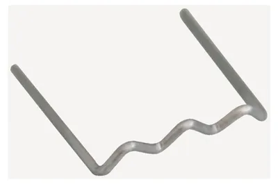 Immagine prodotto di Set 100 graffette caldo, graffette piatte saldatura, auto paraurti plastica saldatura riparazione cucitrice a caldo, in acciaio inox, per saldatura plastica 0.8 mm, larghezza 15 mm
