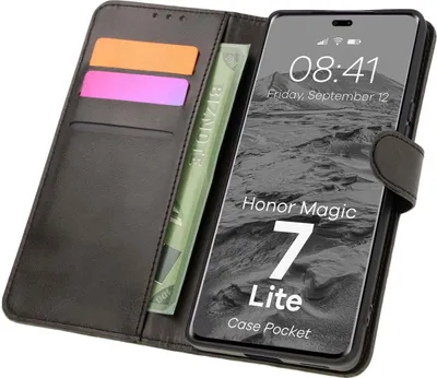 Produktbild von Bizon Case Pocket Honor Magic7 Lite schwarz