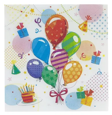 Obrázek produktu pro PAPSTAR 88611 PAPSTAR Motivservietten "Fete", 330 x 330 mm