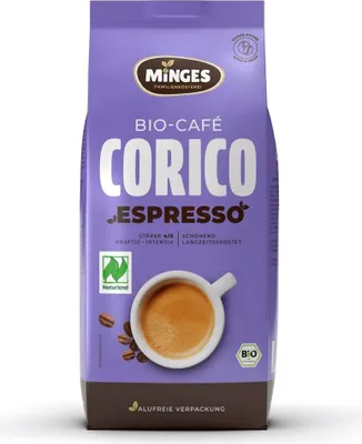Immagine prodotto di Minges Corico Espressoganze Bohne 500 g