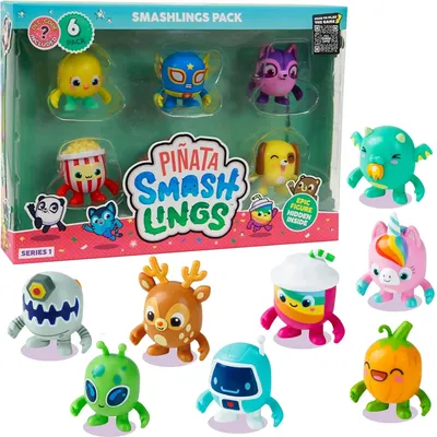 Obrázek produktu pro Pinata SmashLings – balíček 6 náhodných figurek Smashlings