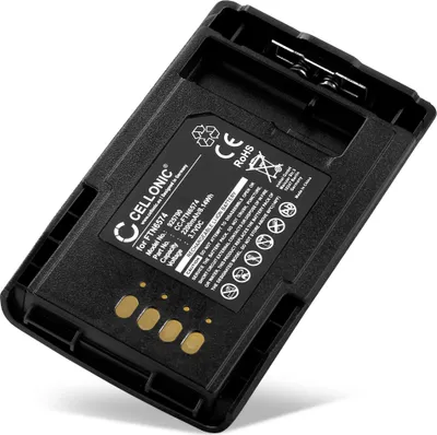 Produktbild von subtel 1x Akku für Funkgerät Kompatibel mit Motorola MTP850, MTP850S, CEP400, FTN6574 - (2200mAh, 3.7V)