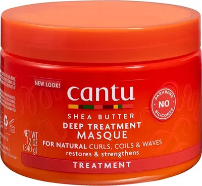 Zdjęcie produktu dla Cantu Shea Butter Deep Tretment Masque maska wzmacniająca do włosów bardzo suchych i zniszczonych 340 g