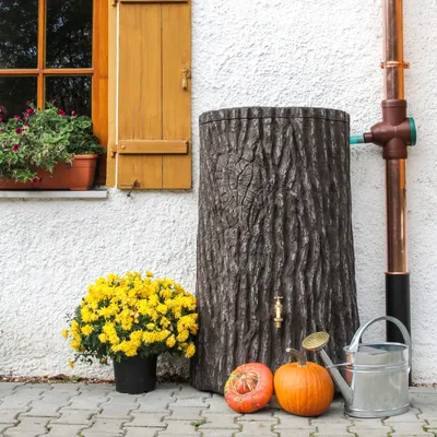 Produktbild von Regentonne 300l Evergreen lite braun
