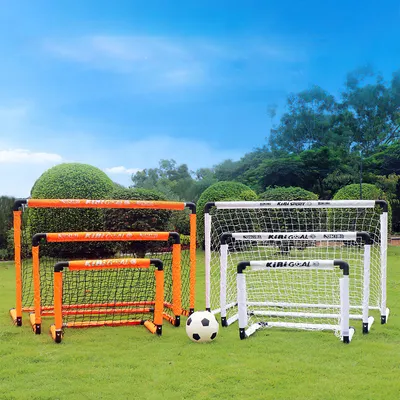 EXTFANS Fußballtor Kinder 120x90cm - 2-in-1 Faltbares Tor Mit 6 Zielen