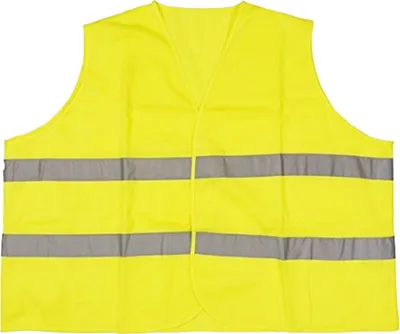 Zdjęcie produktu dla Kamizelka odblaskowa w dużych rozmiarach, kolor żółty, rozmiar 10XL