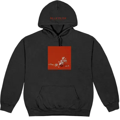 Produktbild von Billie Eilish Uni Pullover Hoodie: Therefore I Am, XX-Large, Black