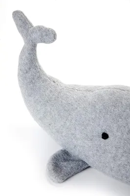 Produktbild von Walvis Türstopper - grau - aus Stoff - mit schwerer Füllung - für drinnen - Fensterstopper - Kinderzimmer Dekoration medium