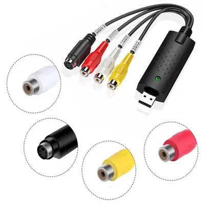 Obrázek produktu pro USB 2.0 převodník audio/video signálu pro digitalizaci VHS – zařízení pro digitalizaci videokazet – převodník – 1 kus – CHPN