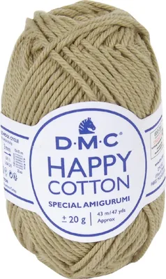 Image de DMC Happy Coton – fil doux 100 % coton, 392 (couleur 772)