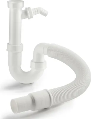 Produktbild von Xavax Röhrensiphon flexibel, 1 1/2'', 1 St./Polyb.,