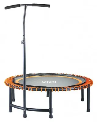 Zdjęcie produktu dla Trampolina fitness Sedco z uchwytem Tp107 - 114 cm pomarańczowa