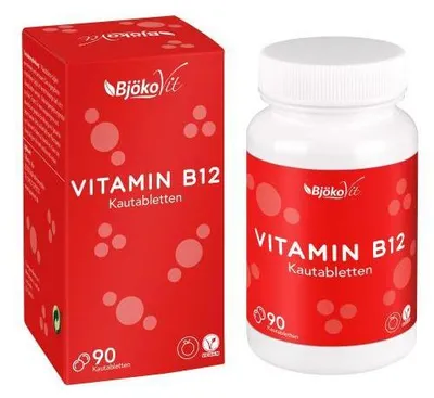Productafbeelding van Vitamine B12 kauwtabletten, 90 stuks