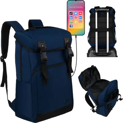 Produktbild von PTN 77713-6722 Marineblauer Rucksack