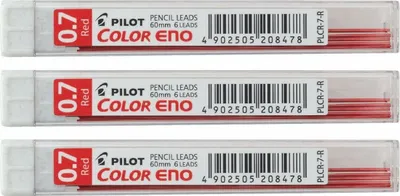 Produktbild von PILOT Color Eno Minen 3er-Set rot