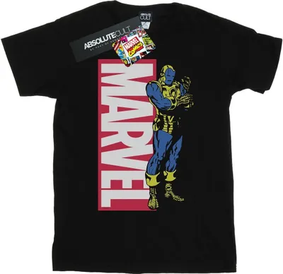 Produktbild von Marvel - T-Shirt für Herren BI37907 (3XL) (Schwarz)