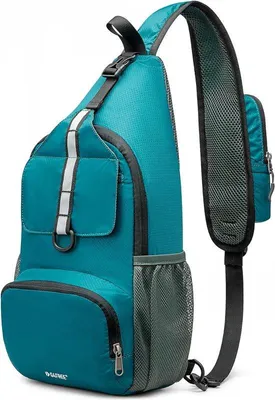 Produktbild von Famanu Sling Bag Faltbare Schultertasche - Schwarz