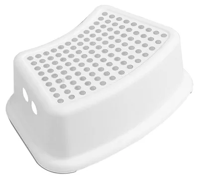 Image de Tabouret ergonomique pour toilettes, adapté aux enfants et aux personnes âgées