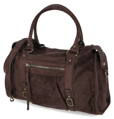 Imagen del producto de Fräulein Frida, bolso de viaje para mujer, color marrón, material: textil. Talla: única