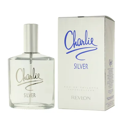 Obrázek produktu pro Revlon Charlie Silver, Ženy, 100 ml, Nedoplnitelná lahvička, Sprej, Alcohol Denat.● Aqua ((Water)Eau)● Parfum (Fragrance)● Ethylhexyl Methoxycinnamate●..., 1 kusů