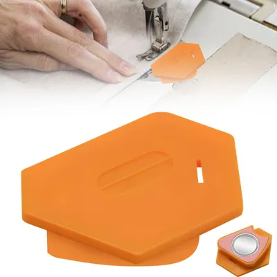 Magnetische Nähführung, vieleckig, mit Skala, abnehmbar, für Nähmaschinen