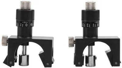 Immagine prodotto di Set di 2 calibri magnetici per legno, regolazione in altezza 22 mm, 75-125 mm, calibro per tornio